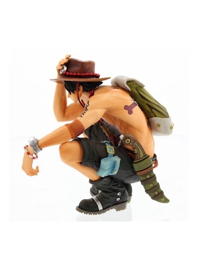 One Piece Ace Squatting Action Toys 16 Cm  - Image 2
