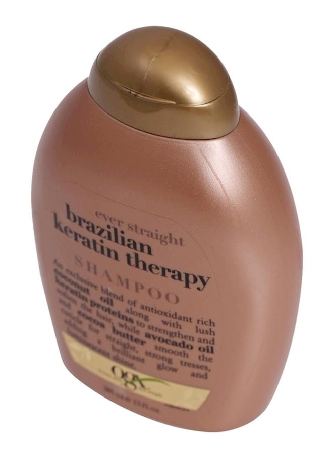 Ogx Brazilian Keratin Therapy Ever Staight Shampoo 385ml - Image 2
