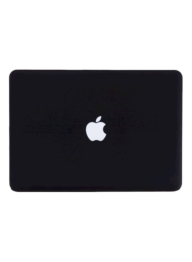 Generic - Rubberized Matte Case Cover For Macbook Apple Pro 13/13.3 Inch Black - Image 1