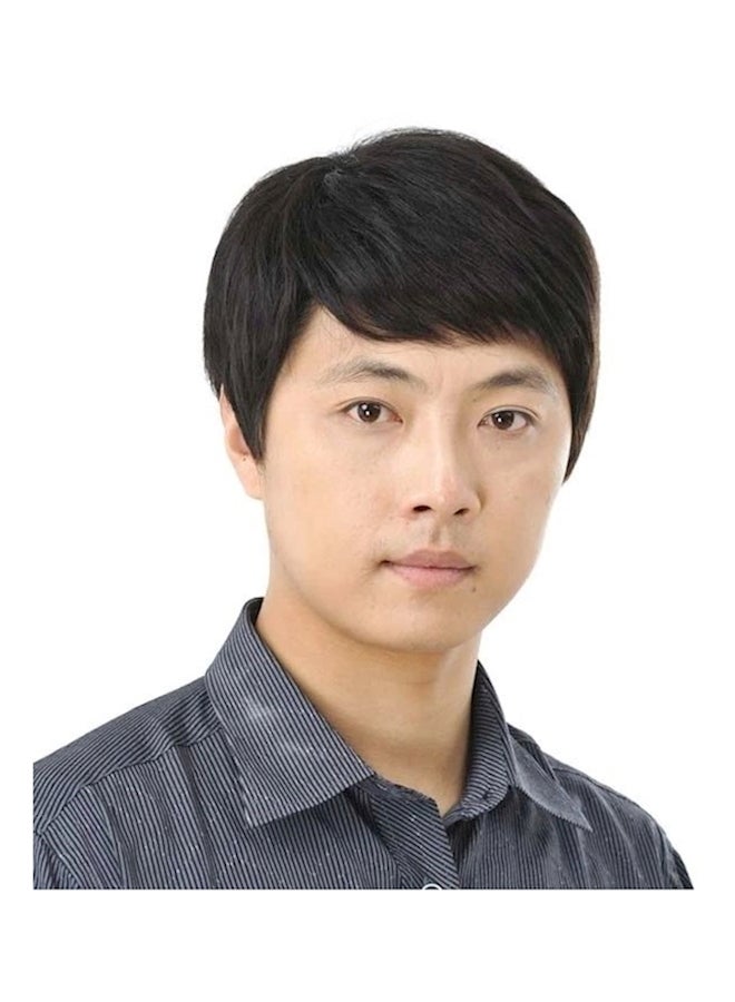 Short Straight Hair Wig Black