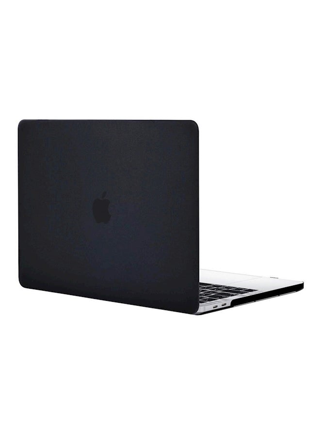 Rubber Coated Plastic Case Cover For Apple MacBook Pro 13-Inch Navy  - Image 2