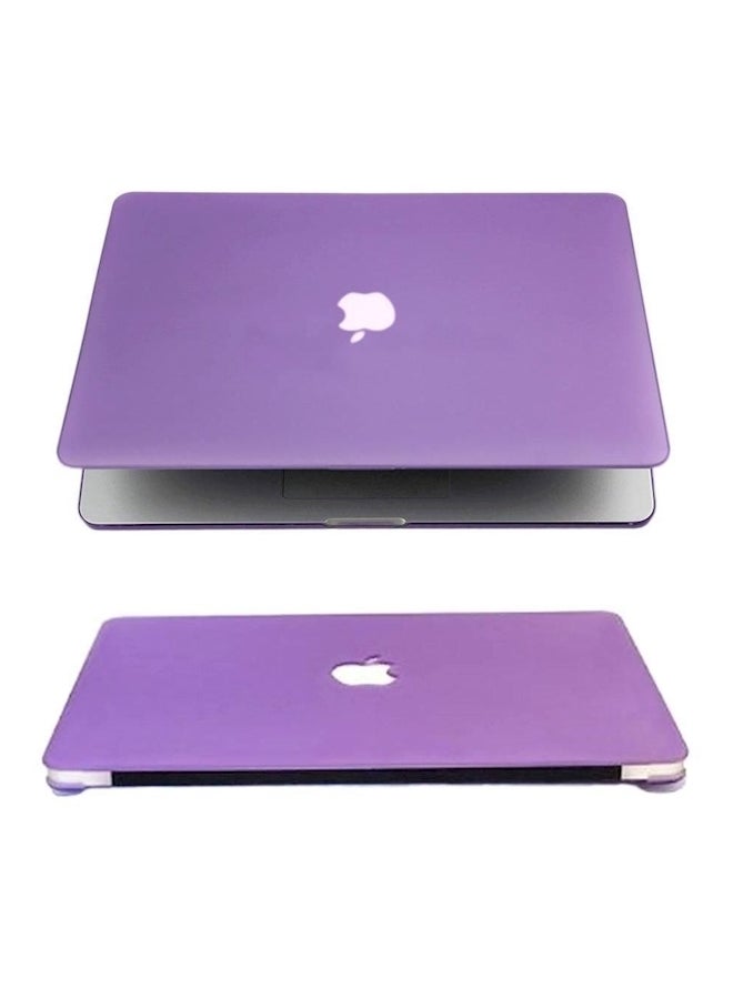 Apple Macbook Pro Retina Display 13"" 13.3"" Inch Rubber Coated Soft Touch Finish Case Cover Purple  - Image 3
