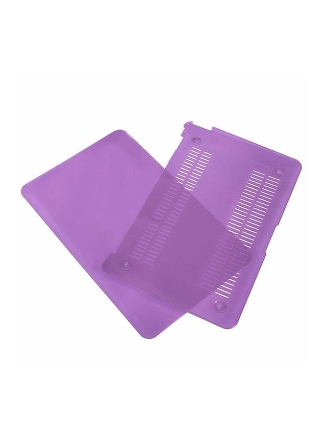 Apple Macbook Pro Retina Display 13"" 13.3"" Inch Rubber Coated Soft Touch Finish Case Cover Purple  - Image 2
