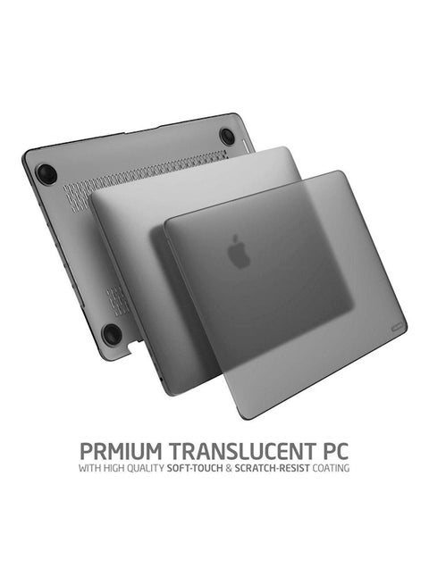 Smooth Matte Frosted Hard Cover For Apple Macbook Pro 15 Inch With Retina Display Grey