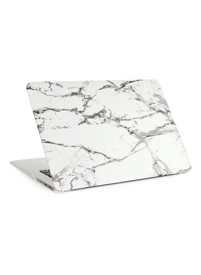 Matte Plastic Frosted Rubber Coated Protective Cover For Macbook Air 11 Inch White  - Image 2