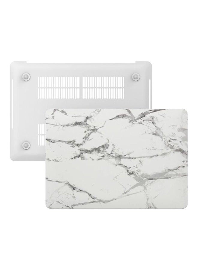 Matte Plastic Frosted Rubber Coated Protective Cover For Macbook Air 11 Inch White  - Image 1