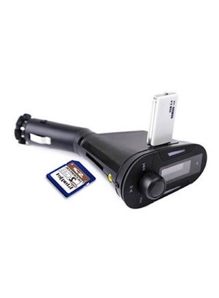 USB Wireless FM Transmitter Modulator With Remote Black - v1560592548/N23696751A_1