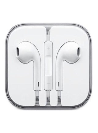 In-Ear Earphones With Mic For Apple iPhone 5/5S/5C/iPad Air White - v1560592747/N23126183A_1