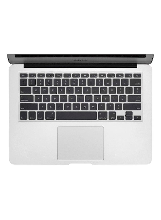 Keyboard Silicone Cover Skin For Macbook Pro 13/15/17 Inch And Macbook Air 13-Inch White  - Image 4