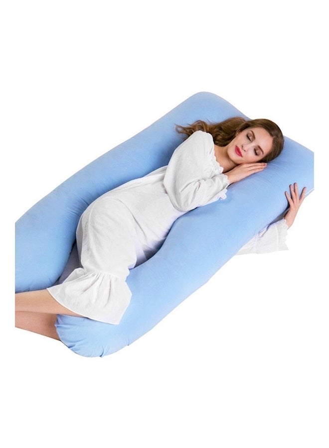 Cotton Maternity Pillow Cotton Blue 100x120cm  - Image 2