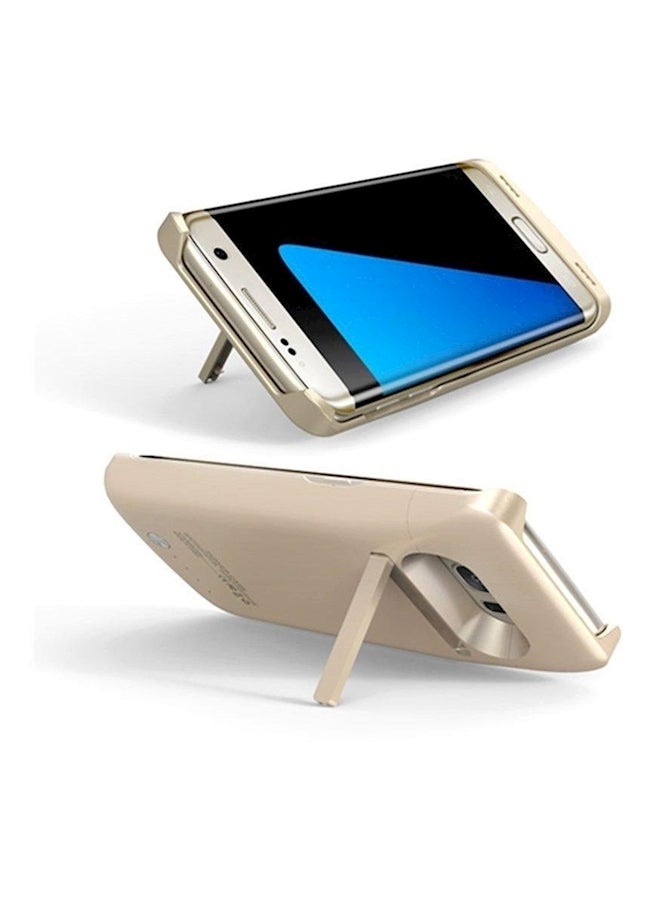 Protective Charger Case For Samsung Galaxy S7 Edge Silver - Image 4