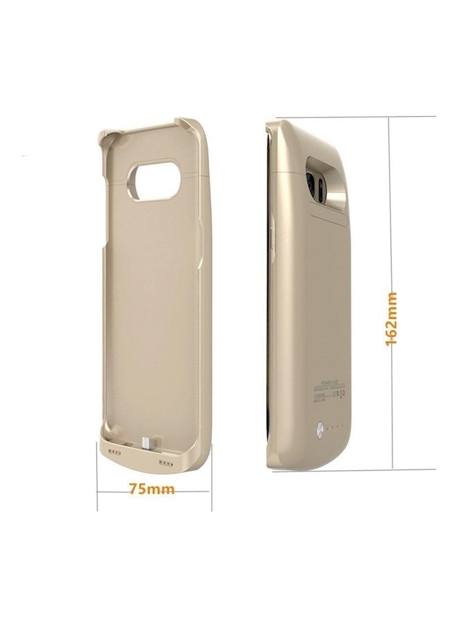 Protective Charger Case For Samsung Galaxy S7 Edge Silver - Image 5