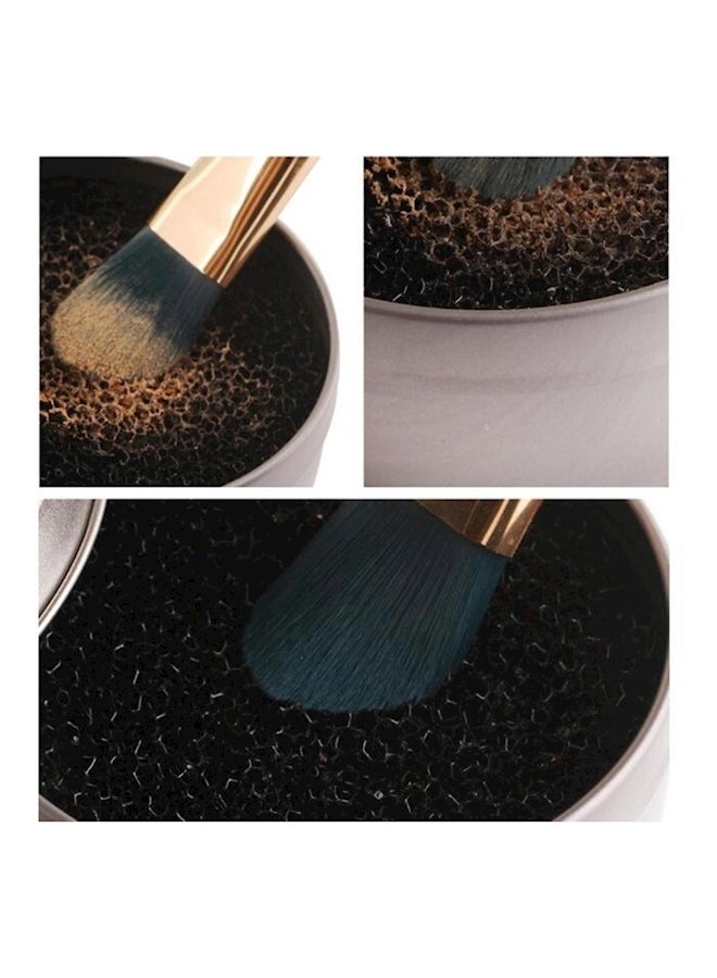 Generic Quick Cleaning Makeup Brush Gold  - Image 3