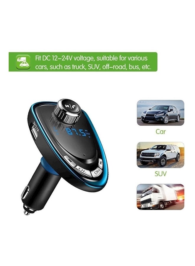 Dual USB Bluetooth Fm Transmitter - Image 3
