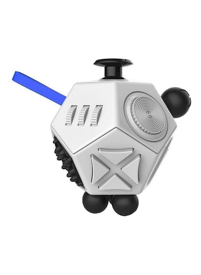 12 Side Fidget Cube Stress Relief Toy  - Image 1
