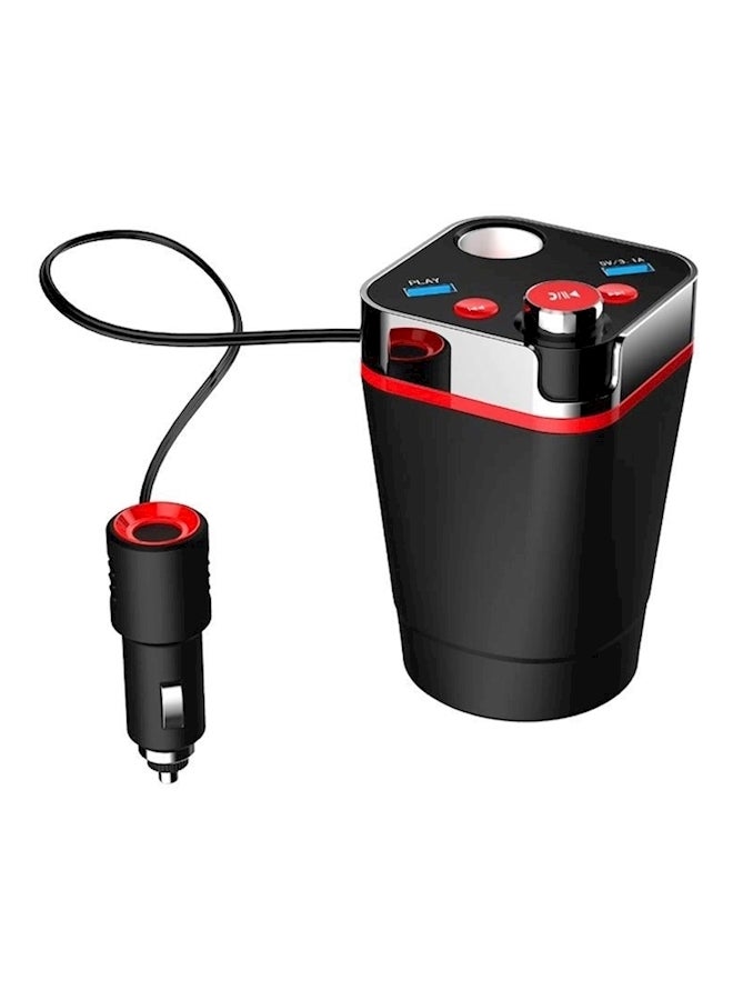 Generic Bluetooth USB FM Transmitter With LCD Modulator - Image 1