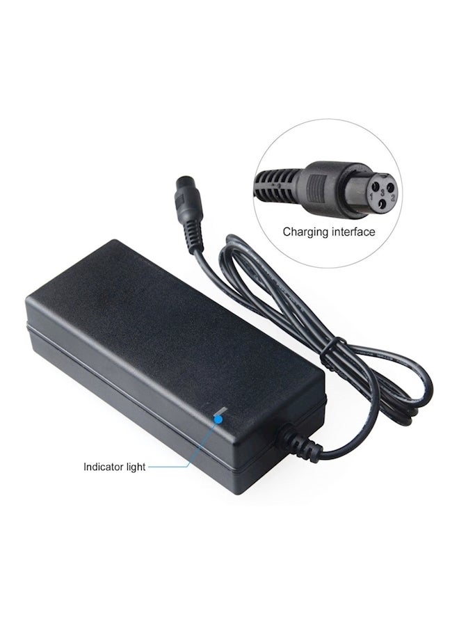 Battery Charger For Electric Hoverboard - US Plug Black - Image 4