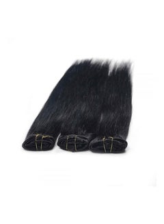 Human And Remy Tape Hair Extension Black