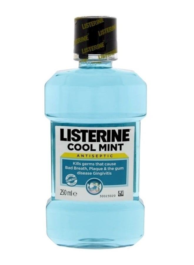 Listerine Cool Mint Antiseptic Mouthwash Blue 250ml 