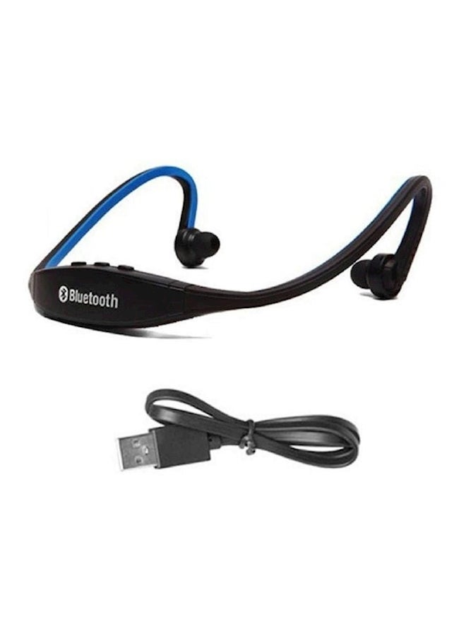 Generic Wireless Bluetooth Stereo  Headphones For Apple iPhone And Samsung Blue  - Image 1