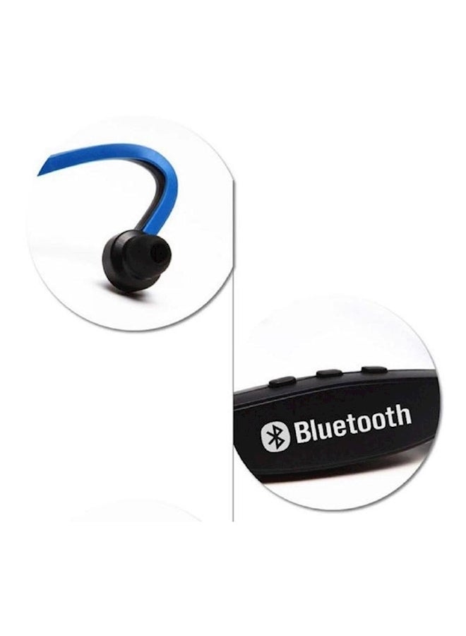 Generic Wireless Bluetooth Stereo  Headphones For Apple iPhone And Samsung Blue  - Image 2