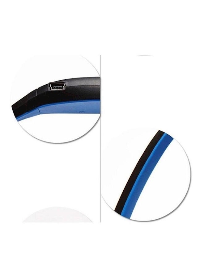 Generic Wireless Bluetooth Stereo  Headphones For Apple iPhone And Samsung Blue  - Image 4