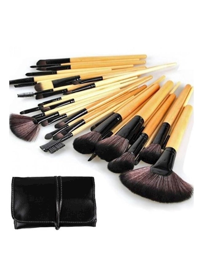 طقم فرش مكياج احترافية من 32 قطعة