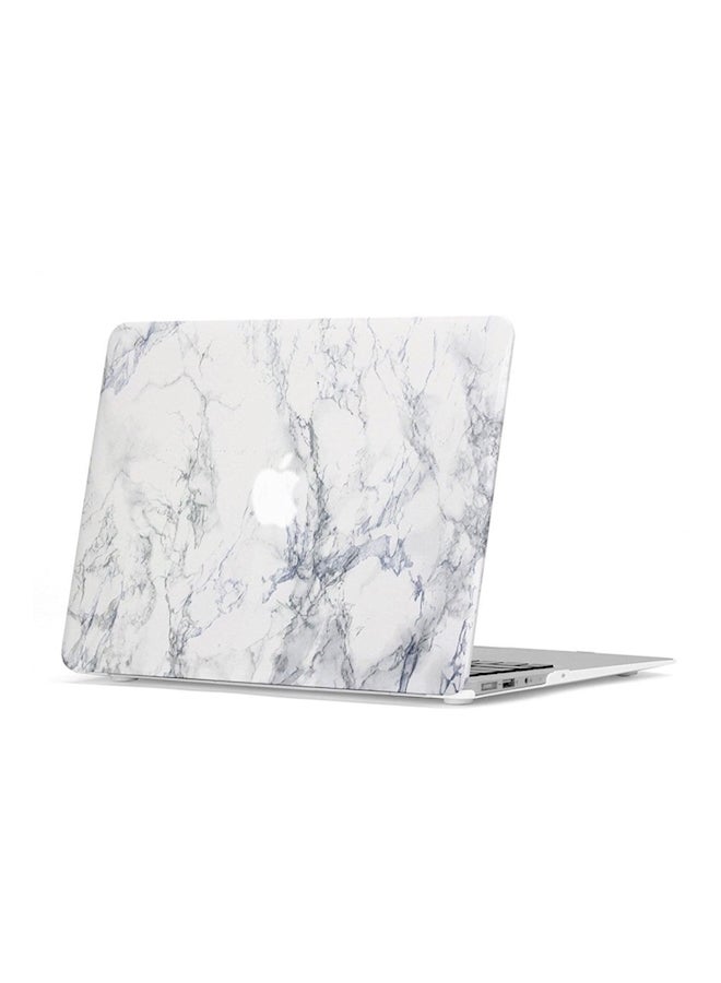 Generic Hard Case For Apple MacBook Pro 13-Inch White/Grey 