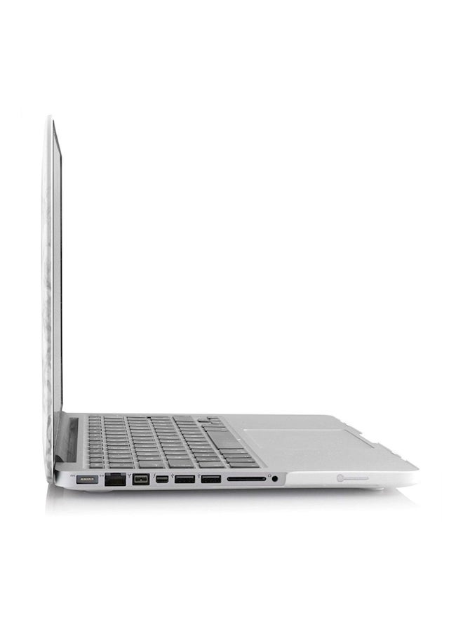 Matte Rubber Coated Plastic Hard Case For Macbook Pro 13/13.3 Inch Grey  - Image 3