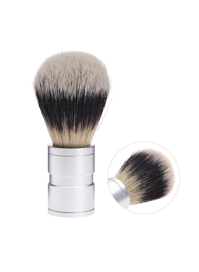 Hair Tip Shaving Brush Silver - Image 2
