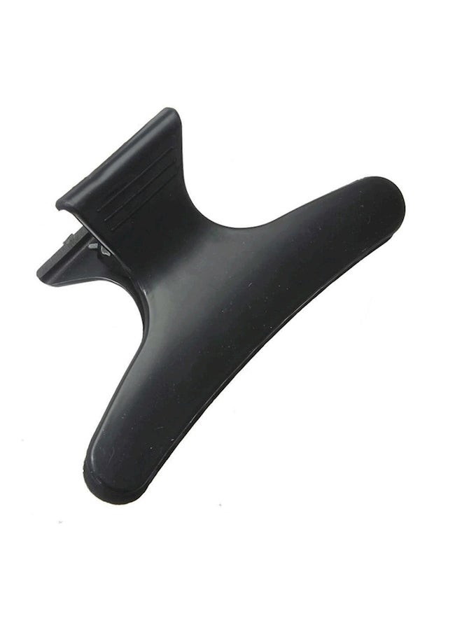 12-Piece Butterfly Hair Clips Black - Image 1