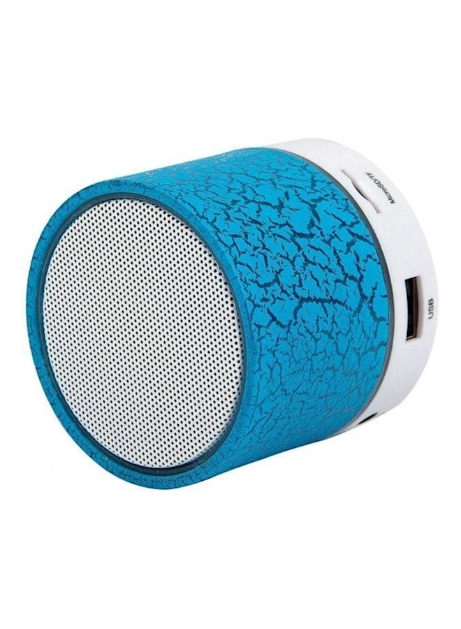 مكبر صوت لاسلكي صغير متعدد الوسائط أزرق - Image 2