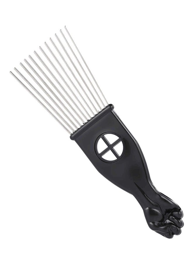 مشط شعر بأسنان أسود - Image 1