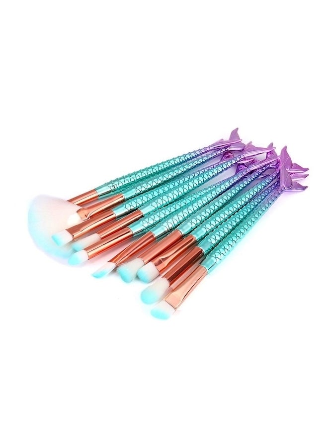 Mermaid Makeup Set Eyeliner Cosmetic Concealer Fish Tail Make Up Brush - Image 3