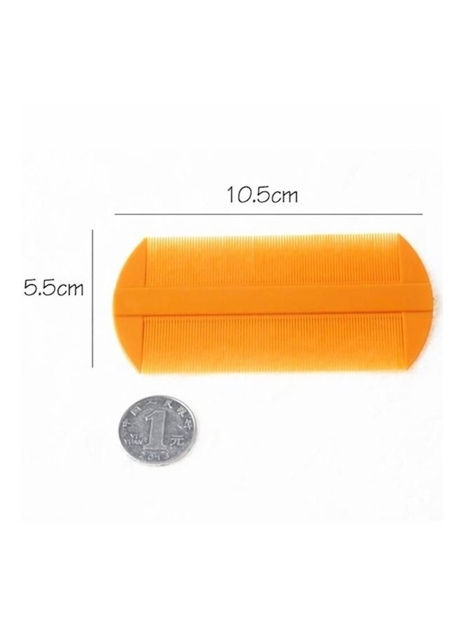 Generic Double Sided Lice Comb Orange  - Image 2