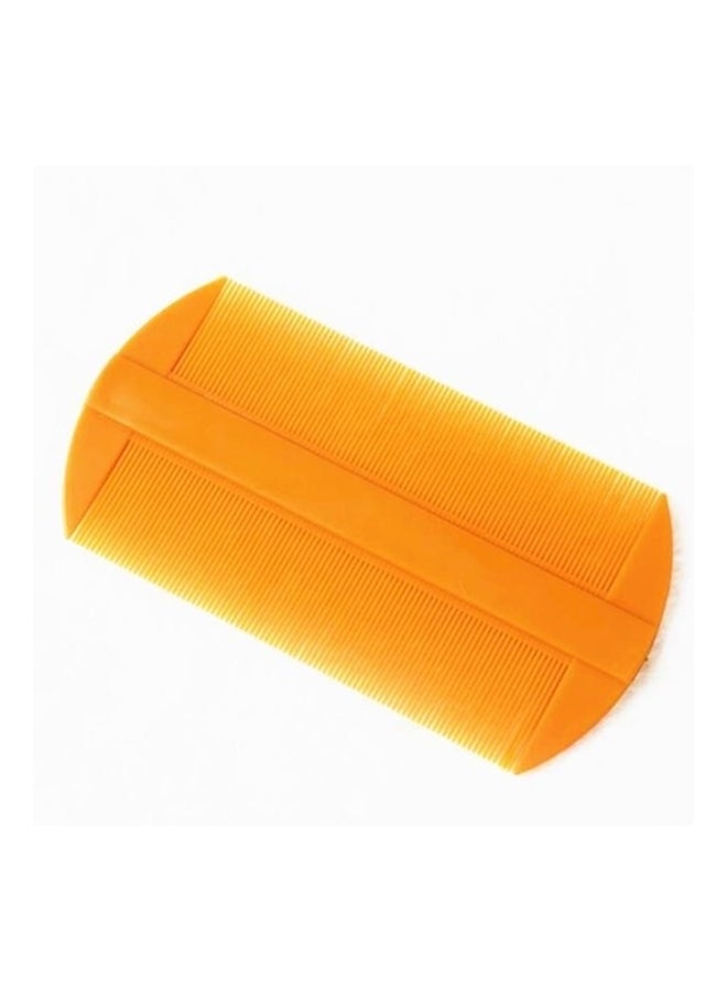 Generic Double Sided Lice Comb Orange  - Image 1