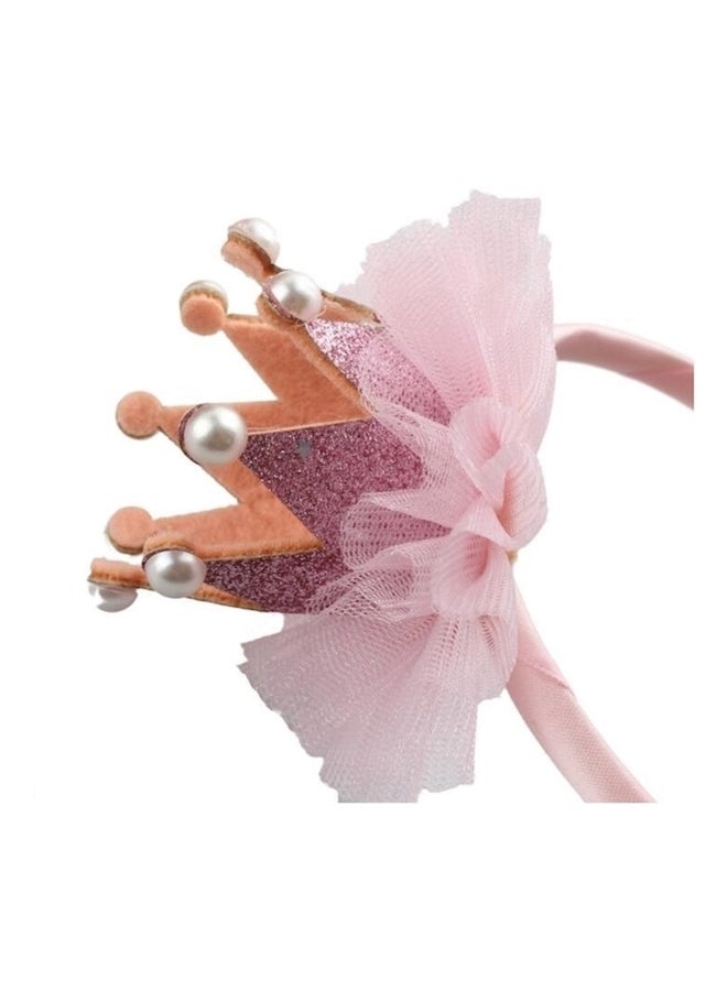 طوق لزينة الرأس بشكل تاج