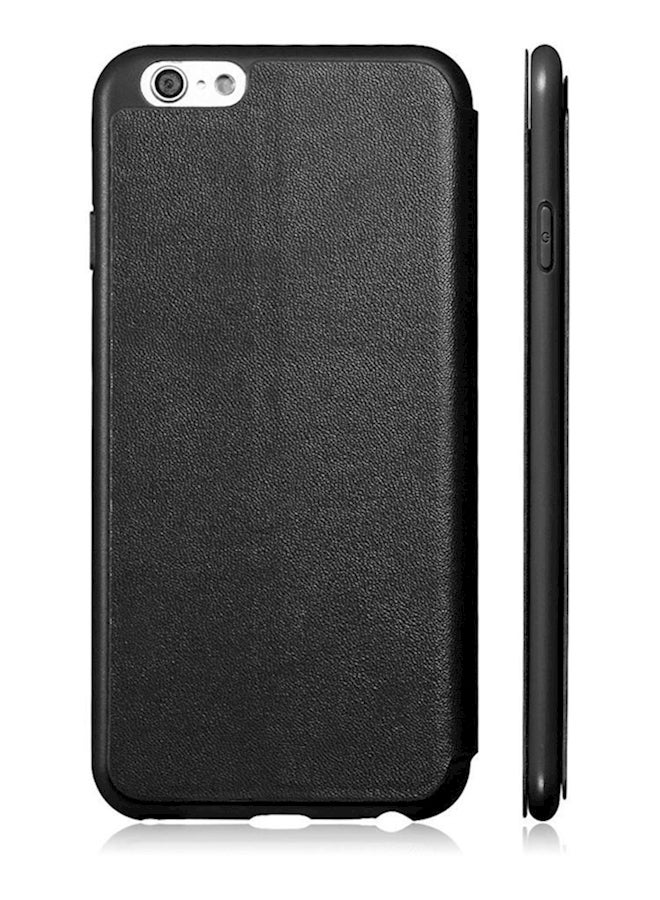 X-level - Protective Flip Cover For Apple iPhone 6 Plus/6S Plus Black - Image 1