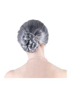 Old Lady Costume Granny Wig Grey