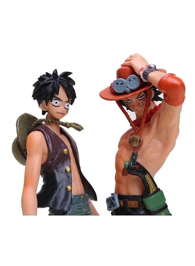 2-Piece Dx Luffy Ace Brotherhood Model Toy 17cm  - Image 1