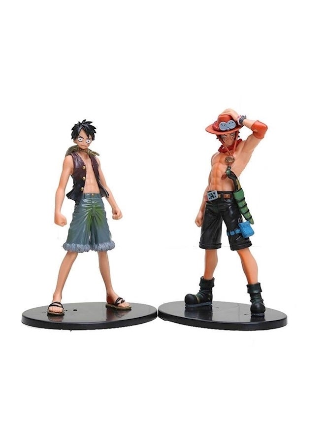 2-Piece Dx Luffy Ace Brotherhood Model Toy 17cm  - Image 2