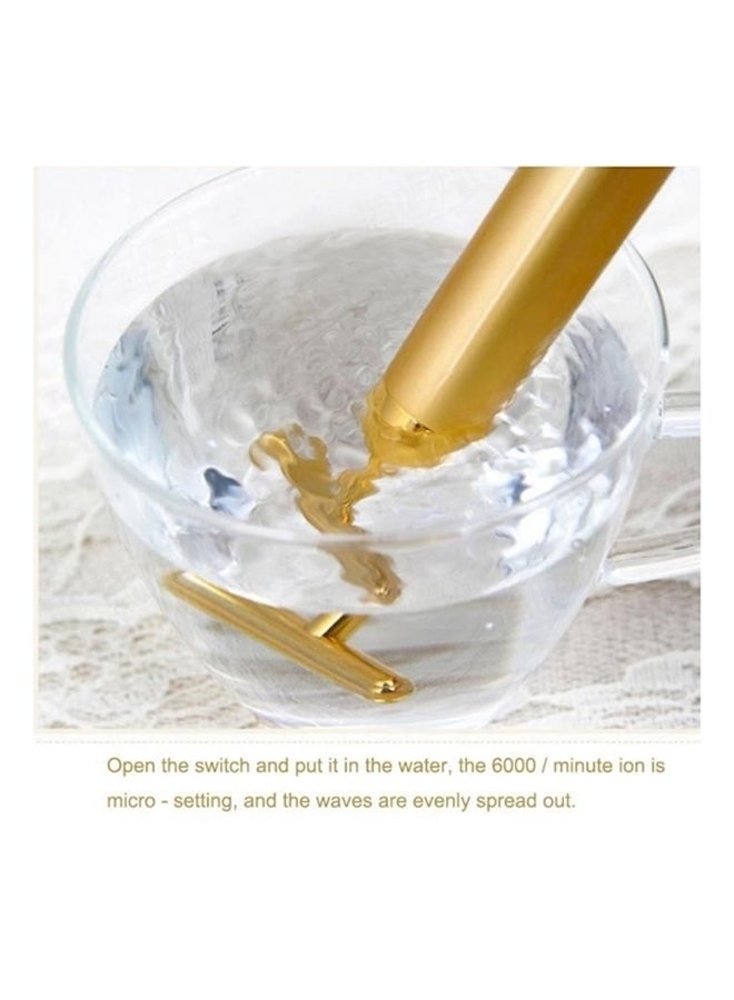 Generic Vibration Massager For Face Gold - Image 3