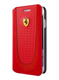 Pit Stop Booktype Case apple iPhone 7 - Red