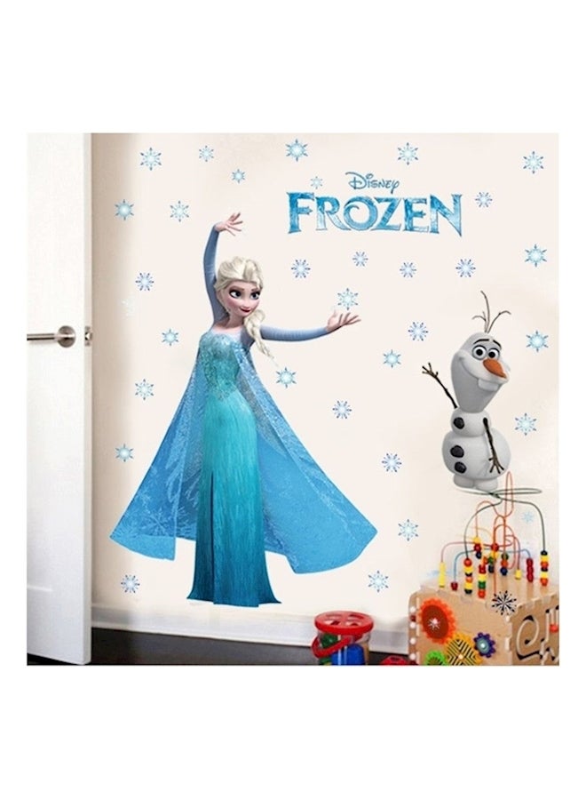 Generic 3D Cartoon Frozen Wall Sticker  - Image 2