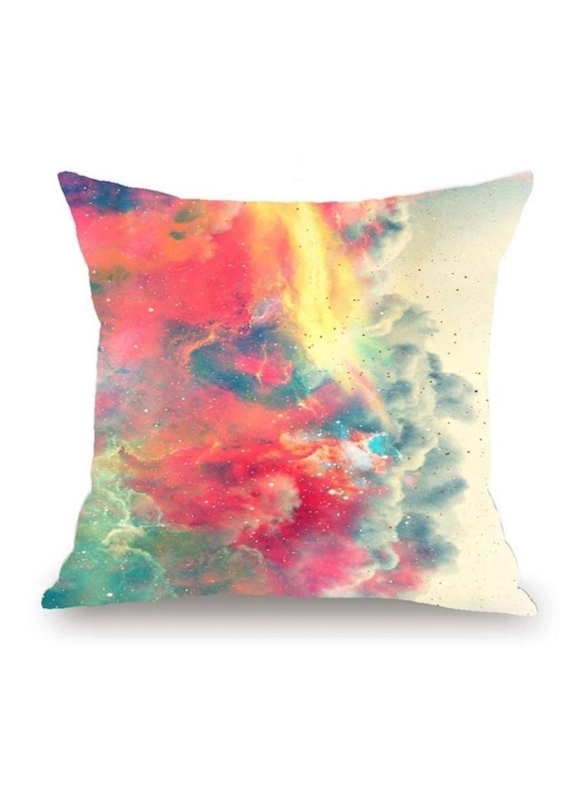 Printed Cushion Cover Multicolour 45x45cm