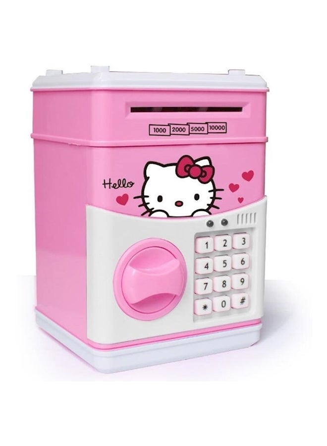 Hello Kitty Cat Design Piggy Bank Durable Sturdy Unique Detailed