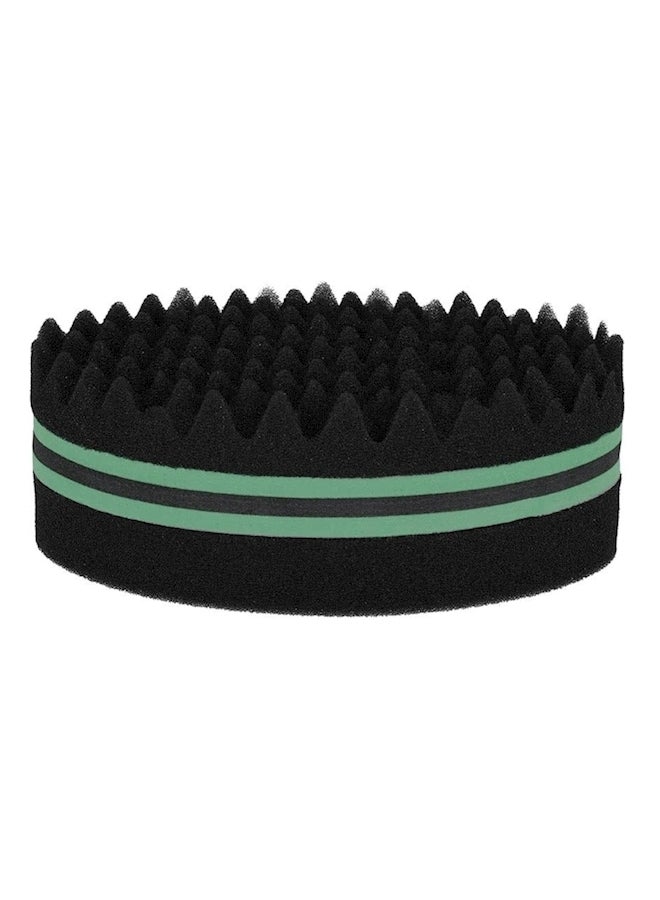 Two-Sided Curly Sponge Black/Green - Image 1