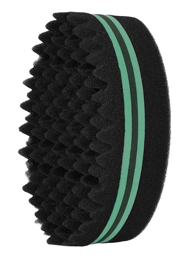 Two-Sided Curly Sponge Black/Green - Image 2