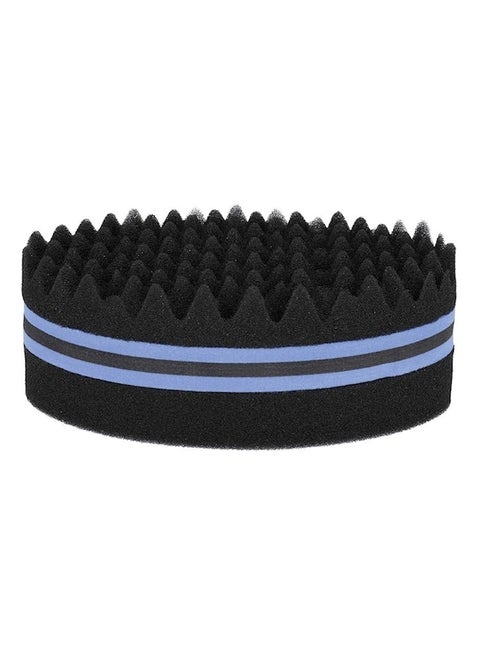 Two-Sided Curly Sponge Black/Blue