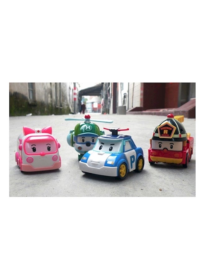 Generic - 4-Piece Defurbed Robots Deforted Car Toy - Image 1